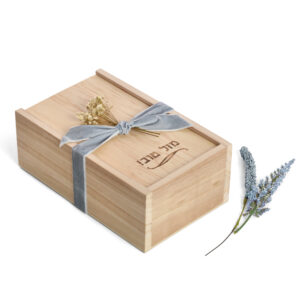 storm blue floral box